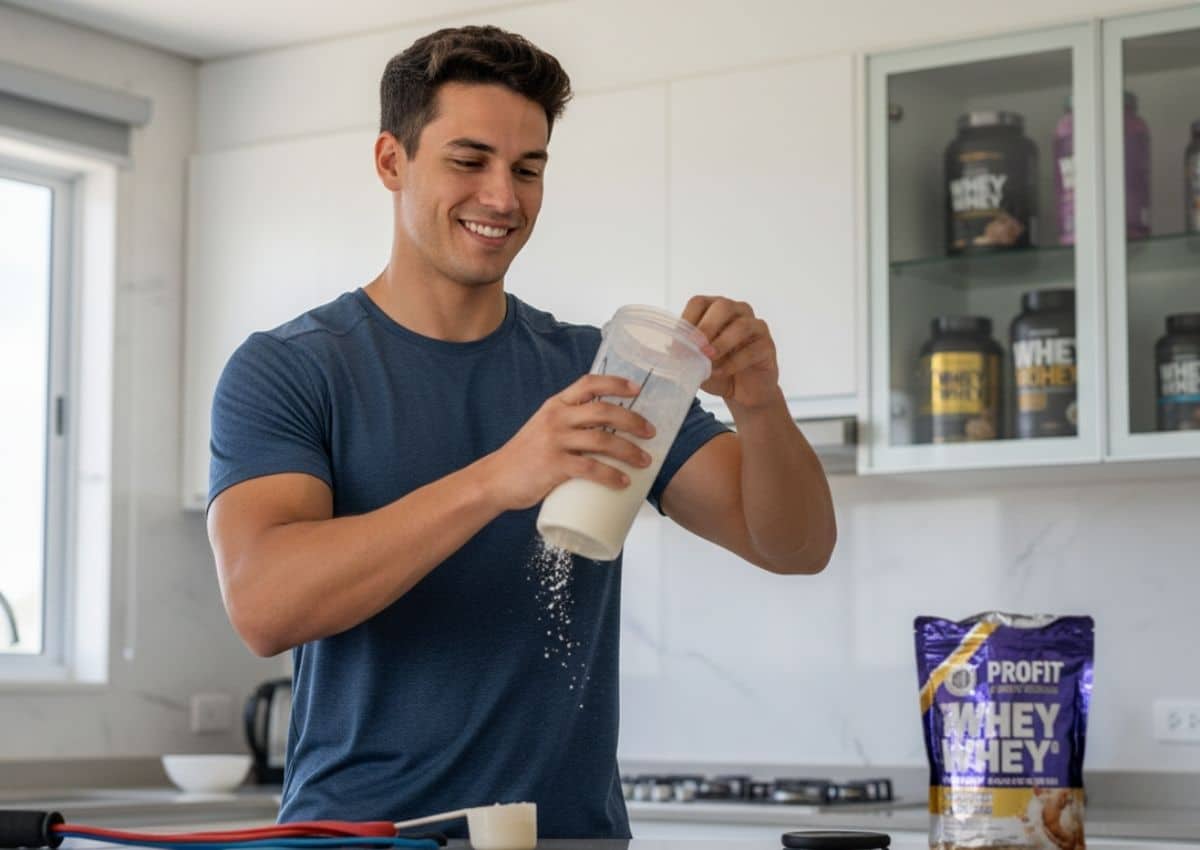 Whey protein qual o melhor para ganhar massa muscular_