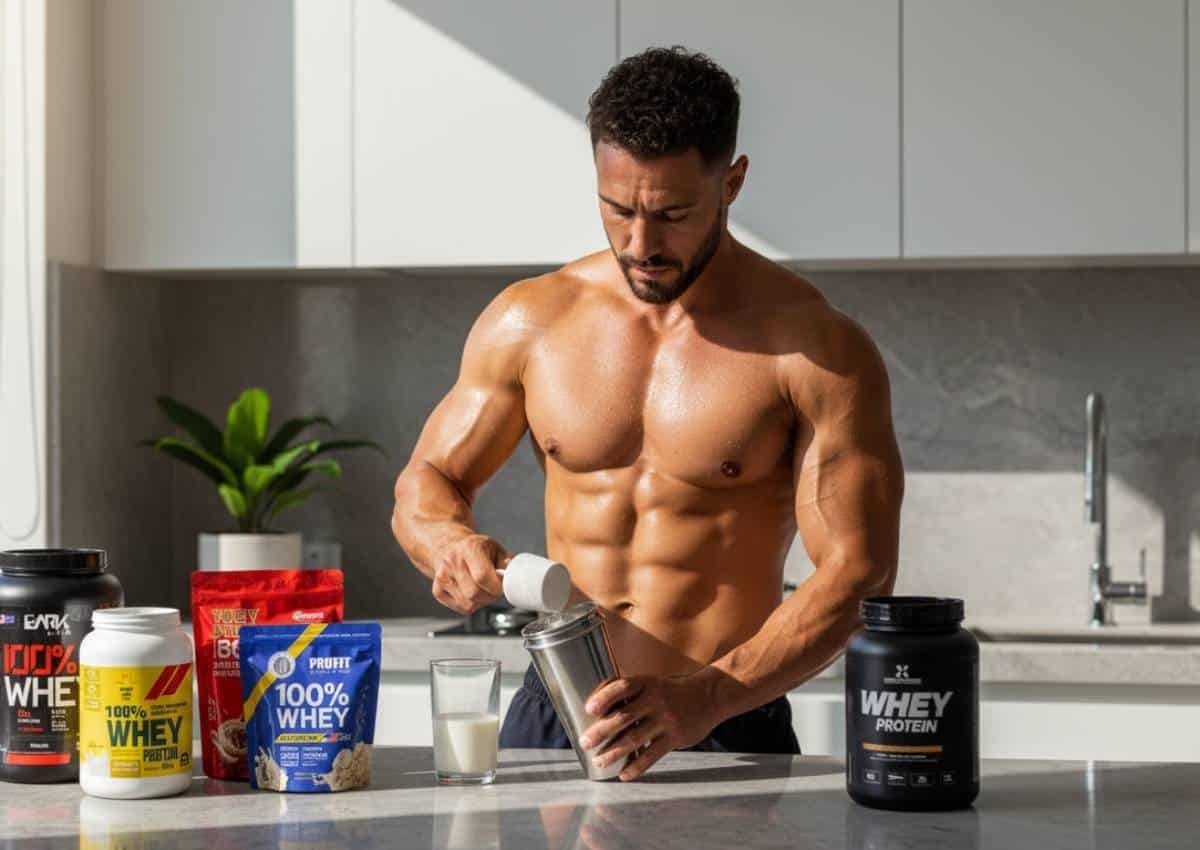 Qual o melhor whey protein para ganhar massa muscular?