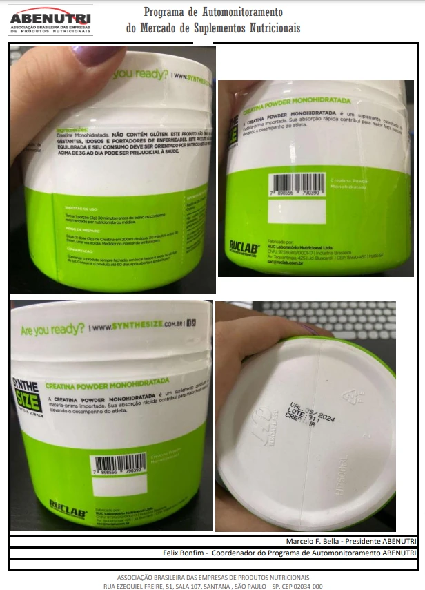 Synthe Size Nutrition - Creatina Powder (2024)