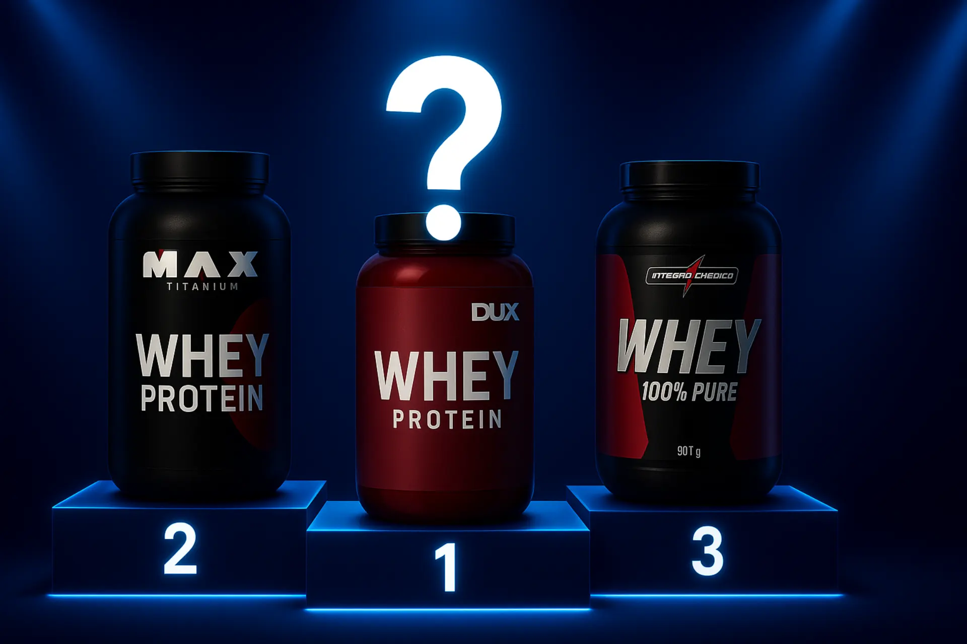 As melhores marcas de whey protein