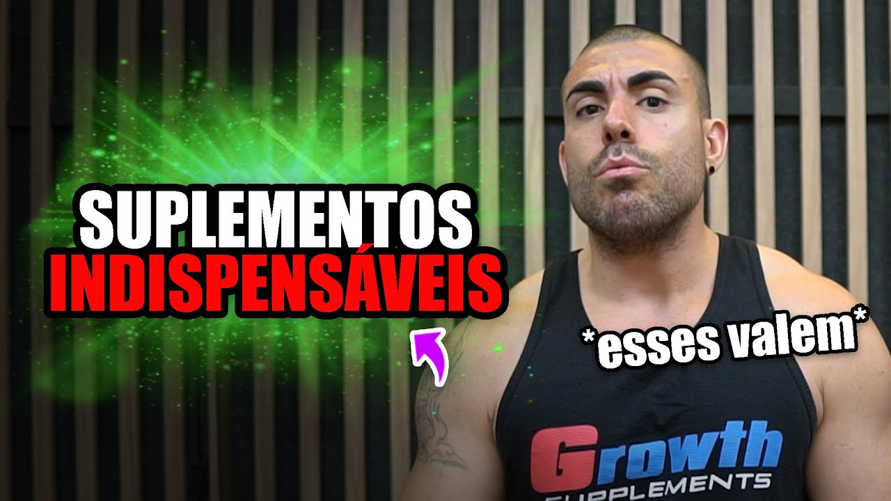 10 suplementos indispensáveis para quem treinaSuplementos